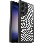 Galaxy S23 Ultra Case Symmetry Series Clear Black + White