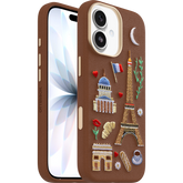 iPhone 17 Case Symmetry Series Cactus Leather Embroidery