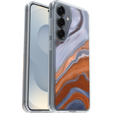 Galaxy S25 Case Symmetry Series Clear with Magnets