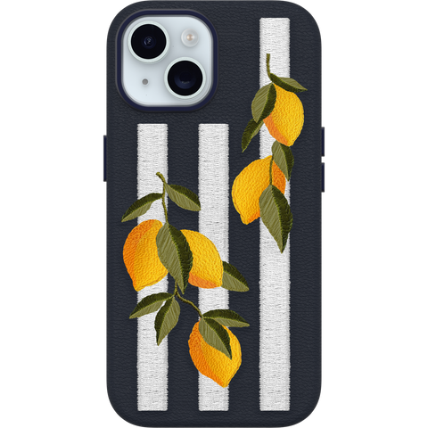 iPhone 15 Case Symmetry Series Cactus Leather Embroidery