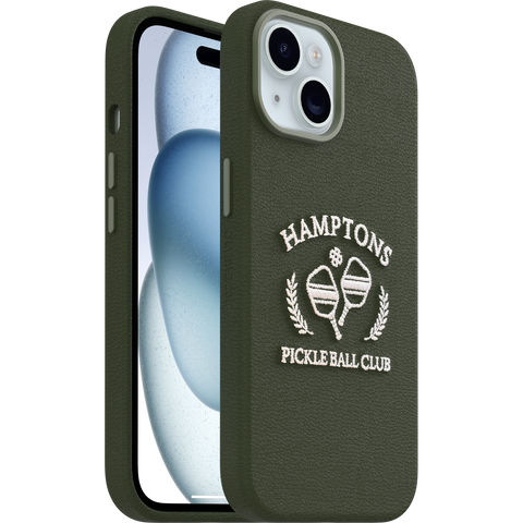 iPhone 15 Case Symmetry Series Cactus Leather Embroidery