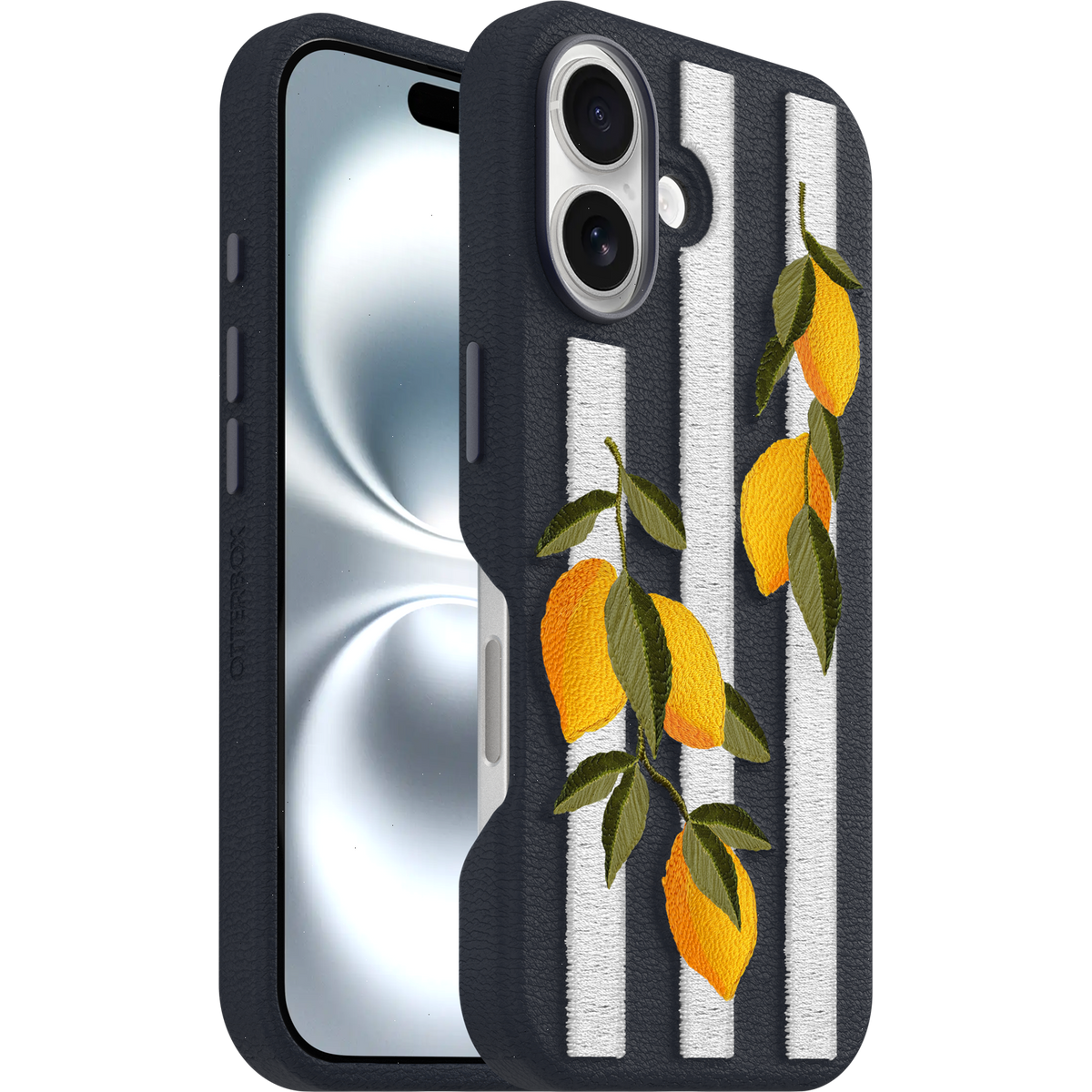 iPhone 16 Case Symmetry Series Cactus Leather Embroidery