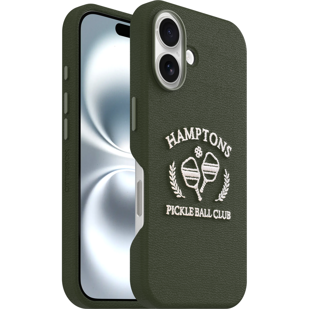 iPhone 16 Case Symmetry Series Cactus Leather Embroidery