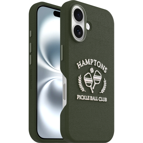 iPhone 16 Case Symmetry Series Cactus Leather Embroidery