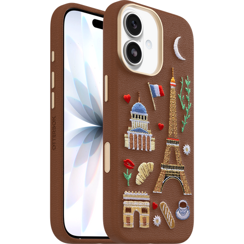 iPhone 17 Case Symmetry Series Cactus Leather Embroidery