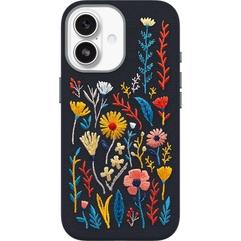 iPhone 17 Case Symmetry Series Cactus Leather Embroidery