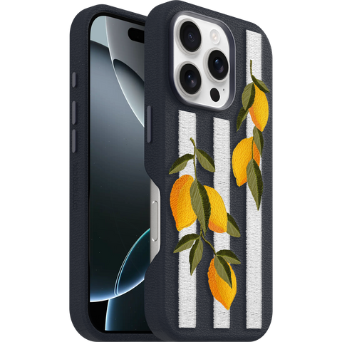 iPhone 16 Pro Case Symmetry Series Cactus Leather Embroidery