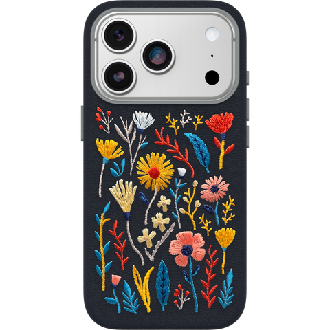 iPhone 17 Pro Case Symmetry Series Cactus Leather Embroidery