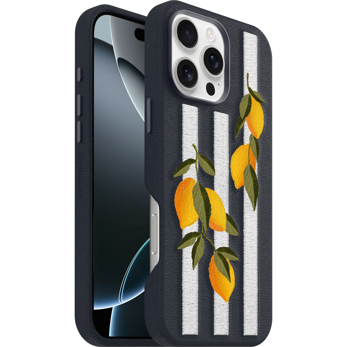 iPhone 16 Pro Max Case Symmetry Series Cactus Leather Embroidery