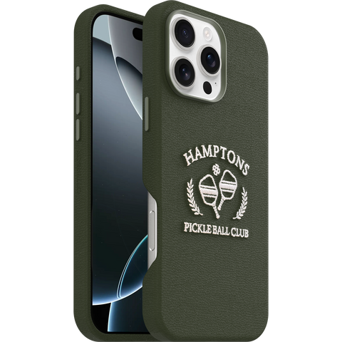 iPhone 16 Pro Max Case Symmetry Series Cactus Leather Embroidery