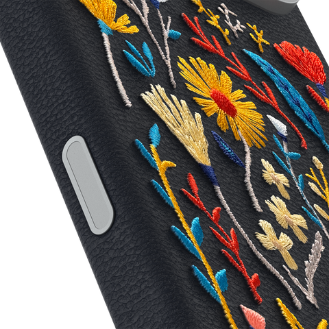 iPhone 17 Pro Max Case Symmetry Series Cactus Leather Embroidery