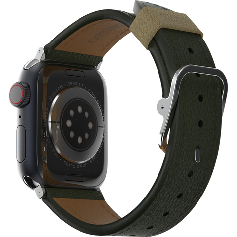 Apple Watch 44/45/46mm Band Symmetry Series Cactus Leather