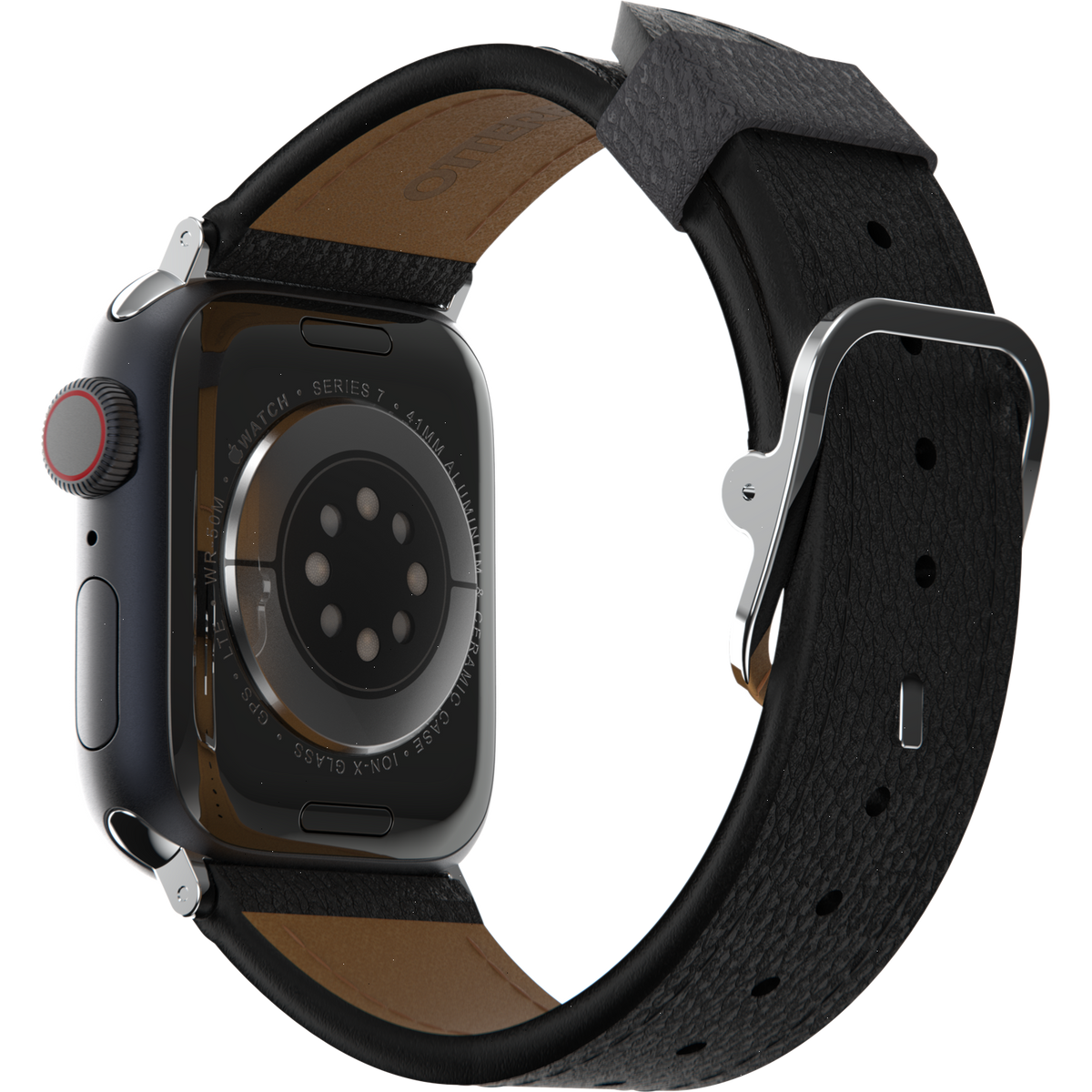 Apple Watch 44/45/46mm Band Symmetry Series Cactus Leather