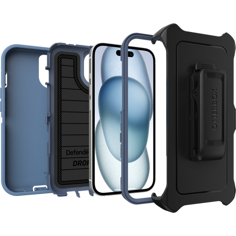 iPhone 16e, iPhone 15, iPhone 14 and iPhone 13 Case Defender Series Pro