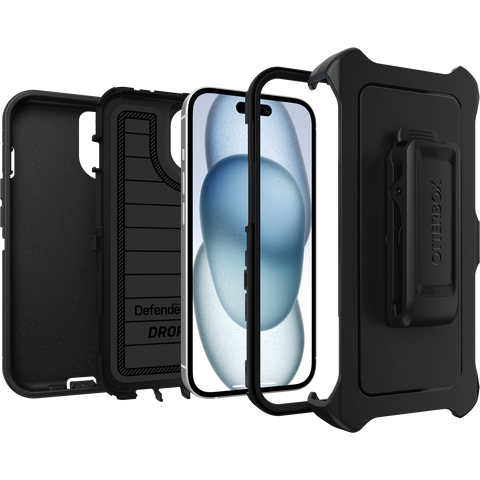 iPhone 16e, iPhone 15, iPhone 14 and iPhone 13 Case Defender Series Pro