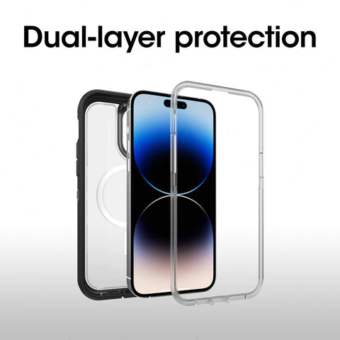 iPhone 14 Pro Max Case with MagSafe Defender Series XT Clear