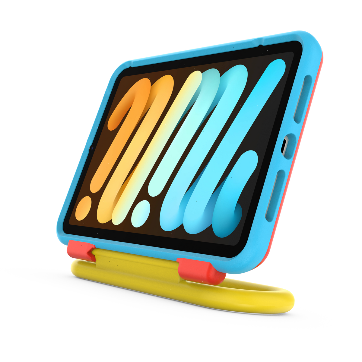 iPad mini (A17 Pro) and iPad mini (6th gen) Tablet Case with Screen Protector EasyClean