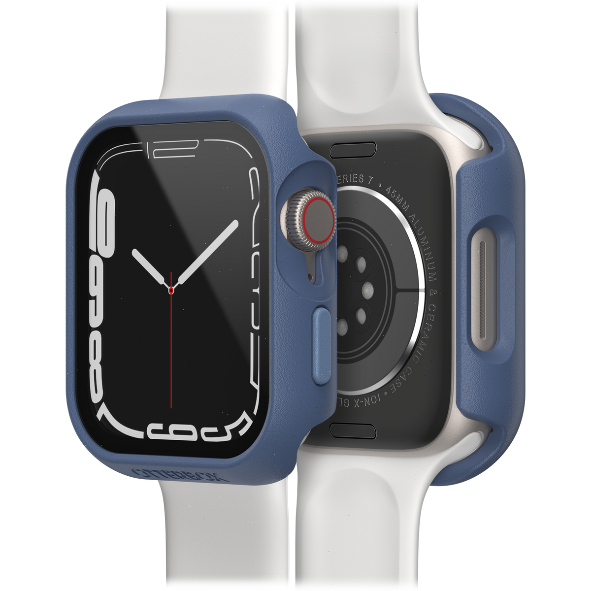 Apple Watch Series 9/8/7 45mm Case Eclipse Watch Bumper With Screen Protection