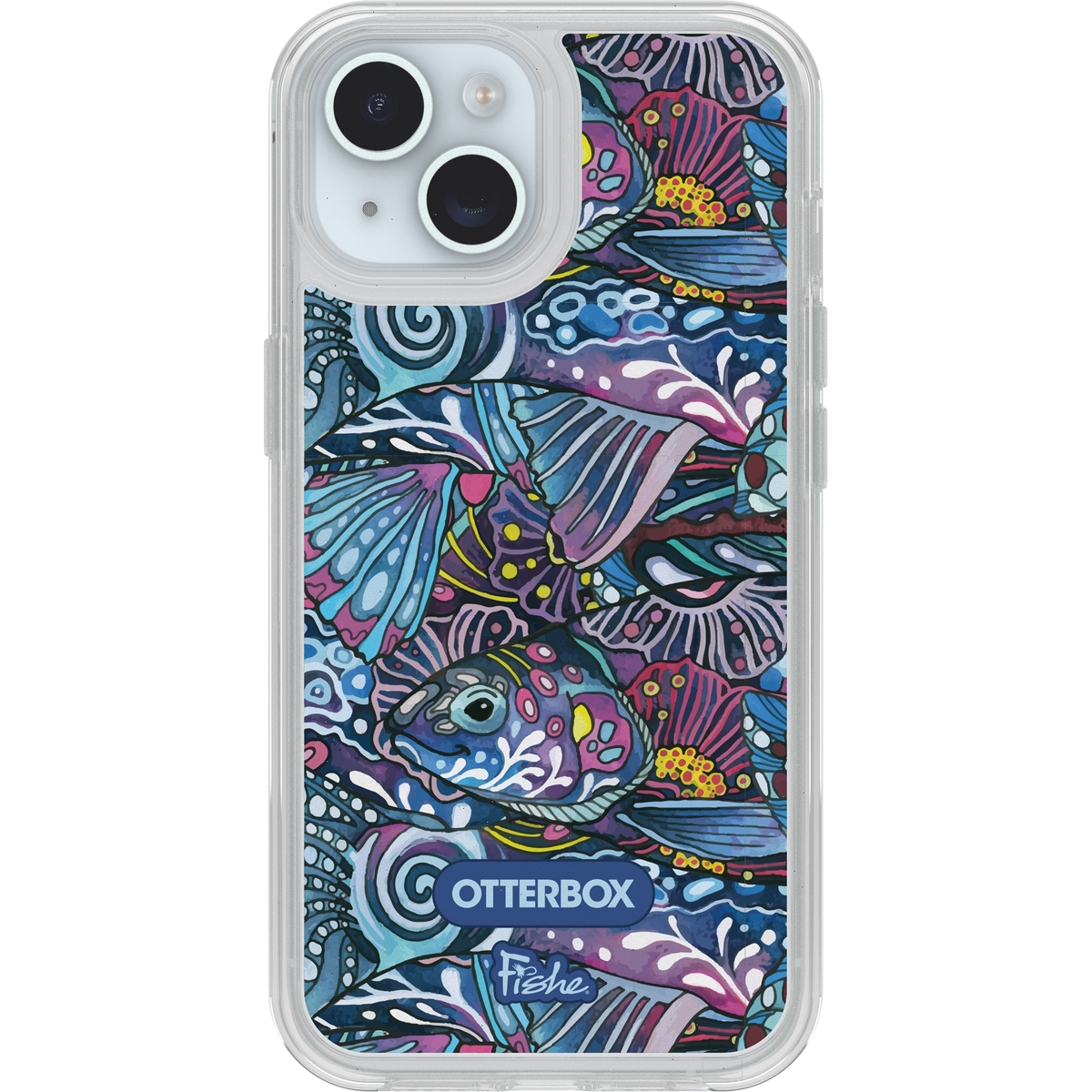 iPhone 16e, iPhone 15, iPhone 14 and iPhone 13 Case Symmetry Series Clear for MagSafe x Fishe