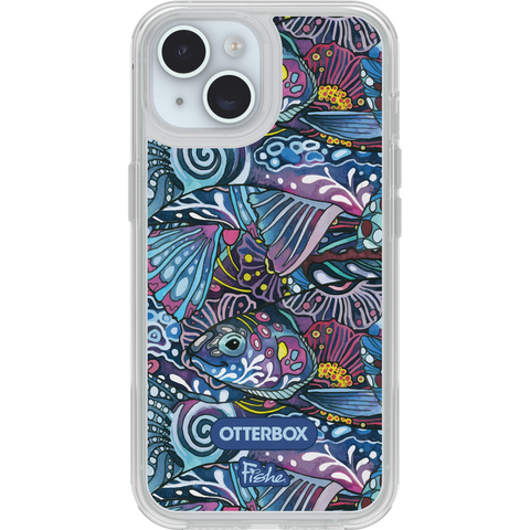 iPhone 16e, iPhone 15, iPhone 14 and iPhone 13 Case Symmetry Series Clear for MagSafe x Fishe