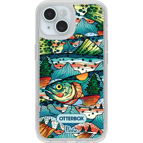 iPhone 16e, iPhone 15, iPhone 14 and iPhone 13 Case Symmetry Series Clear for MagSafe x Fishe