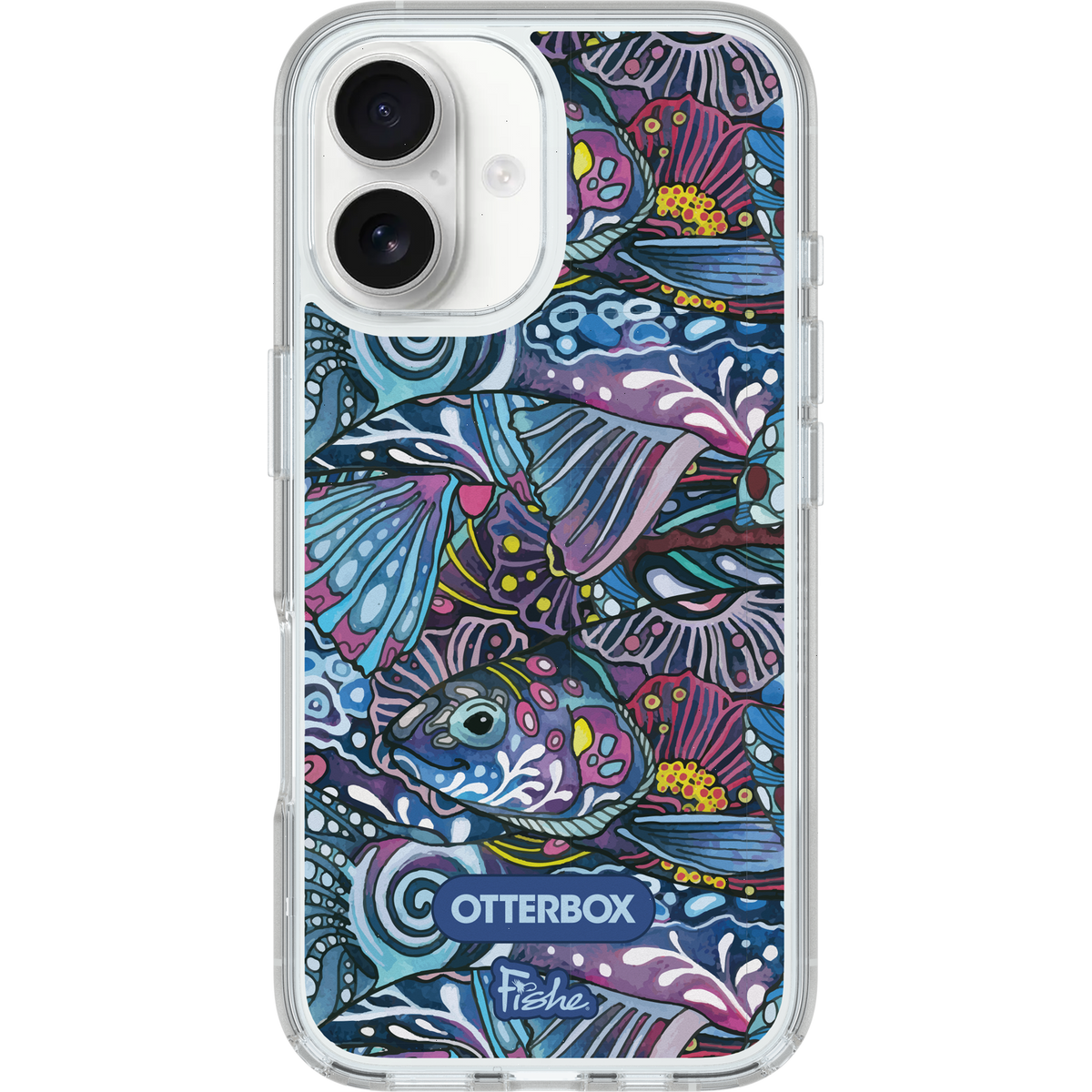 iPhone 16 Case Symmetry Series Clear for MagSafe x Fishe