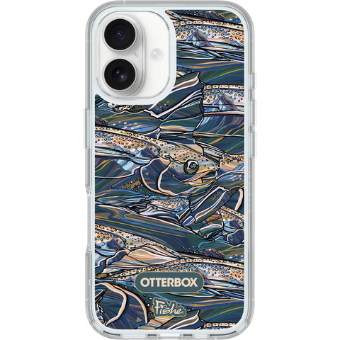 iPhone 16 Case Symmetry Series Clear for MagSafe x Fishe