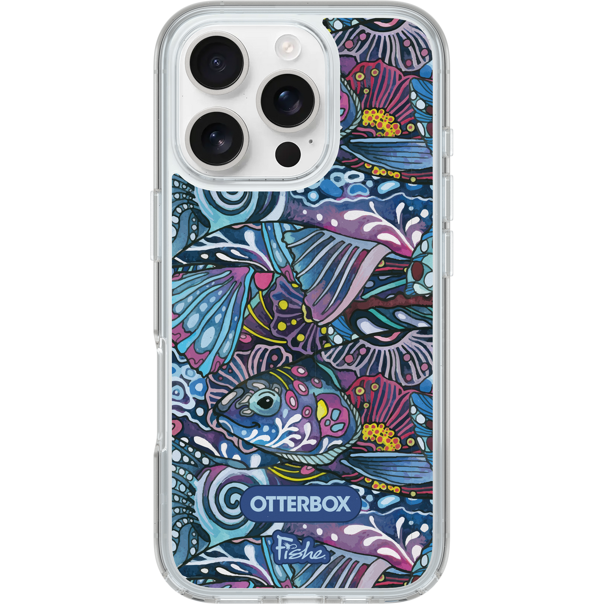 iPhone 16 Pro Case Symmetry Series Clear for MagSafe x Fishe