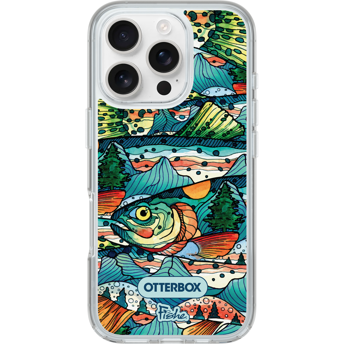 iPhone 16 Pro Case Symmetry Series Clear for MagSafe x Fishe