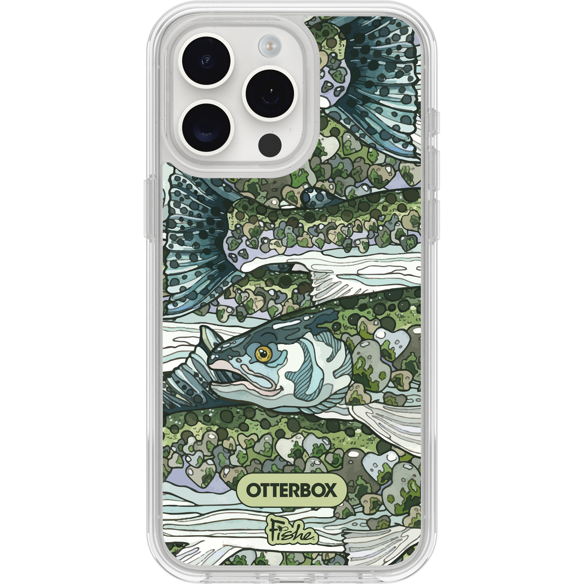 iPhone 15 Pro Max Case Symmetry Series Clear for MagSafe x Fishe