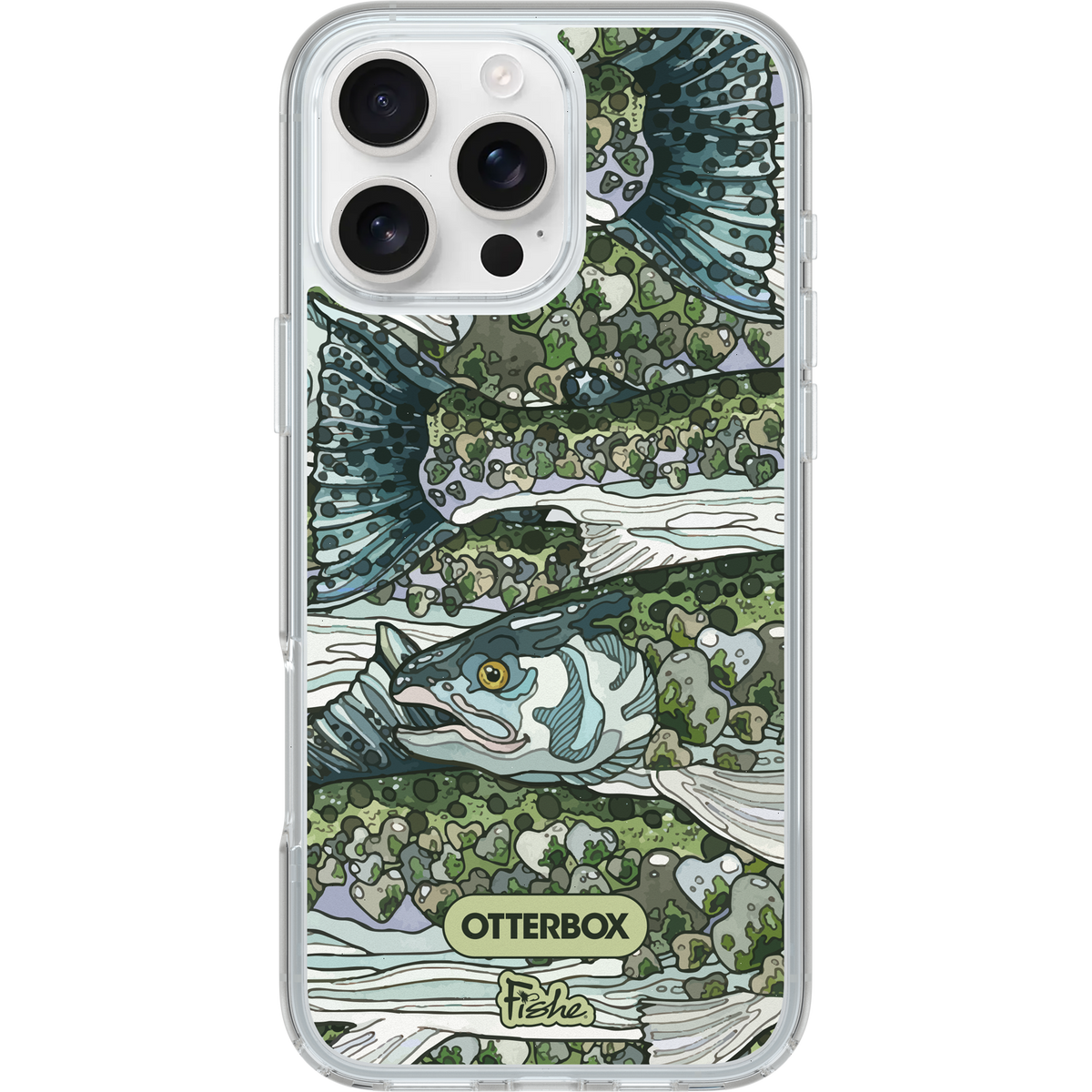 iPhone 16 Pro Max Case Symmetry Series Clear for MagSafe x Fishe