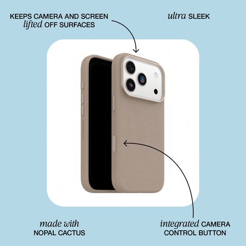 iPhone 17 Case Symmetry Series Cactus Leather