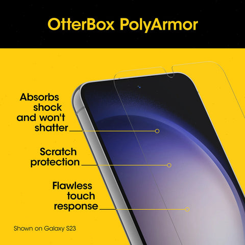 Galaxy S24+ Screen Protector OtterBox PolyArmor