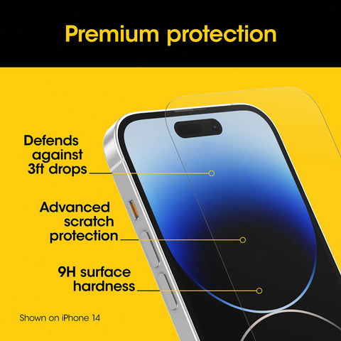 iPhone 15 Plus Screen Protector Premium Glass
