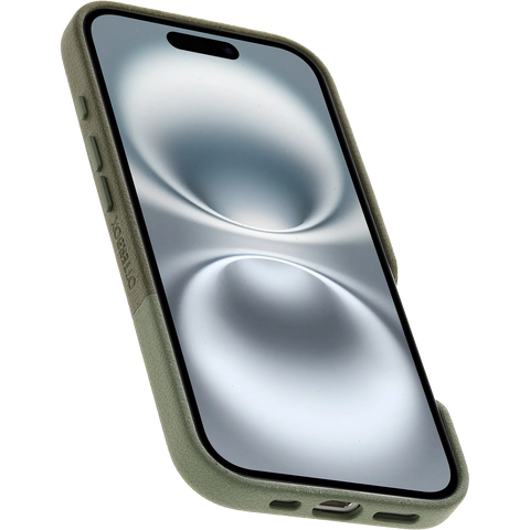 iPhone 16 Case Statement Series Cactus Leather for MagSafe