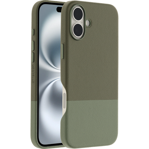 iPhone 16 Plus Case Statement Series Cactus Leather for MagSafe