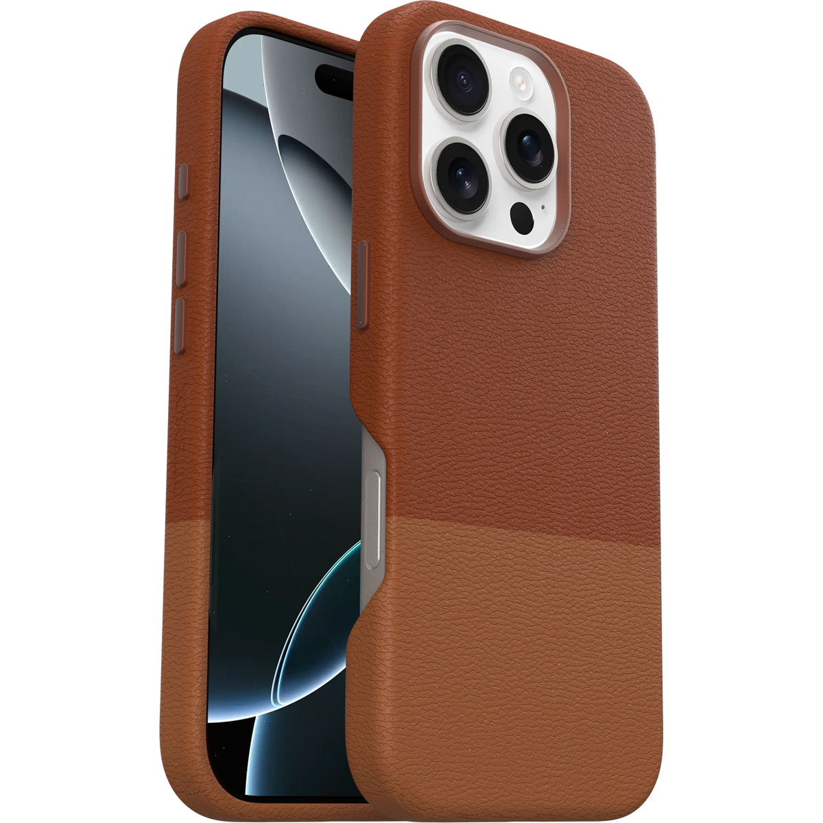 iPhone 16 Pro Case Statement Series Cactus Leather for MagSafe