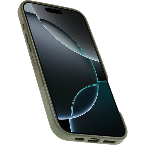 iPhone 16 Pro Max Case Statement Series Cactus Leather for MagSafe