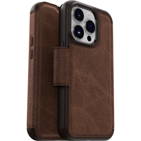 iPhone 14 Pro Leather Folio Strada Series