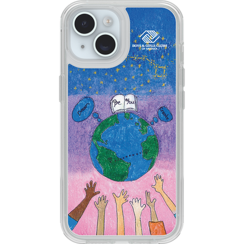 iPhone 16e, iPhone 15, iPhone 14, and iPhone 13 Case Symmetry Series Clear for MagSafe Boys & Girls Clubs of America