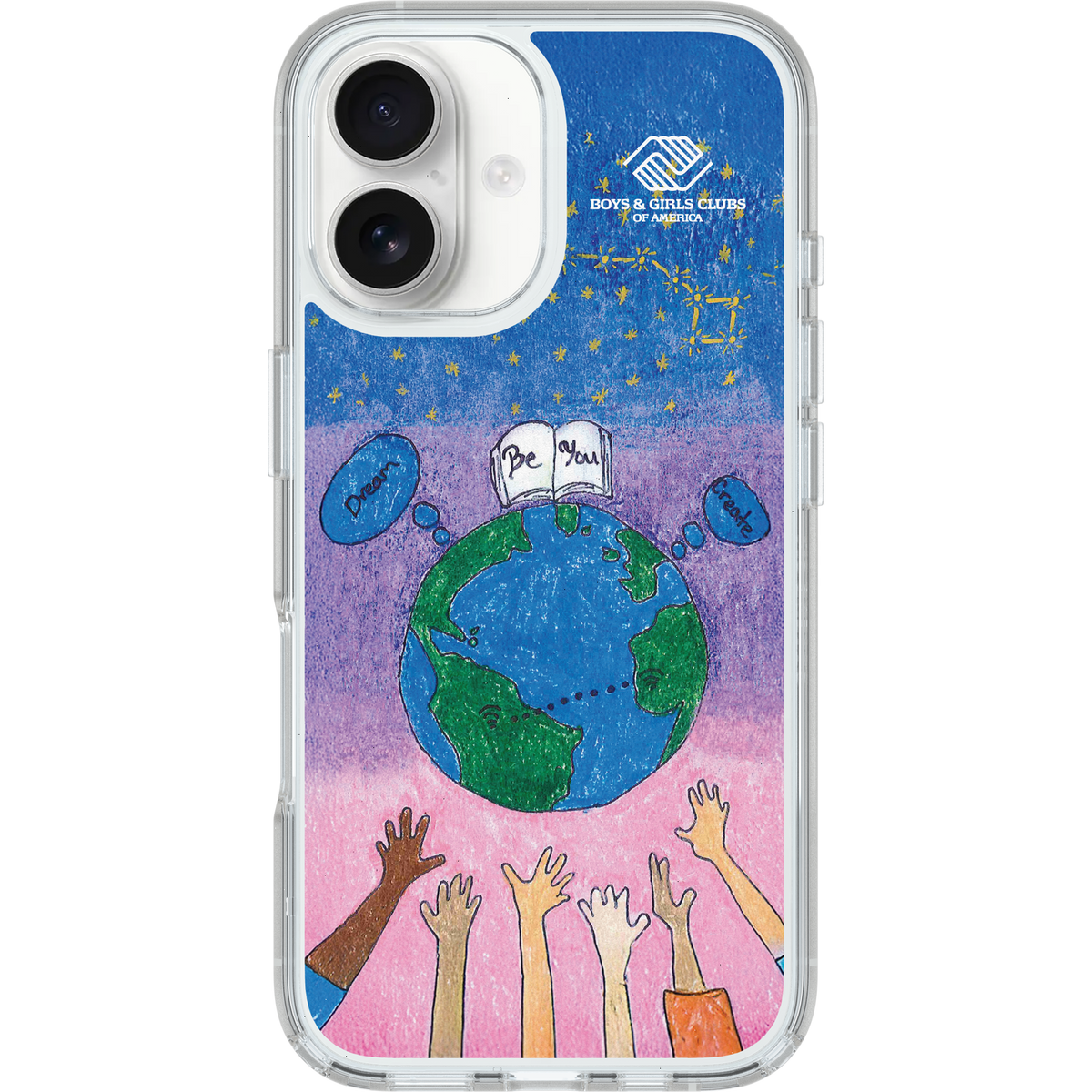 iPhone 16 Case Symmetry Series Clear for MagSafe Boys & Girls Clubs of America