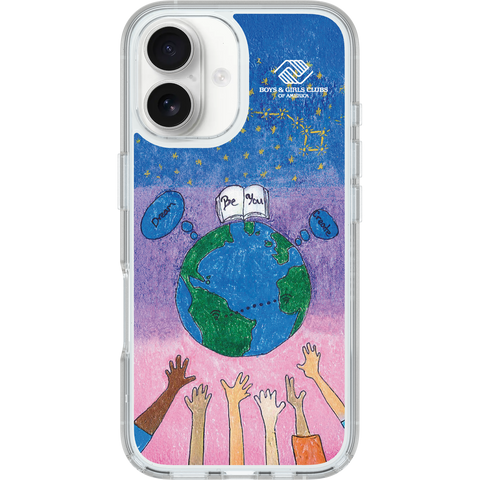 iPhone 16 Case Symmetry Series Clear for MagSafe Boys & Girls Clubs of America