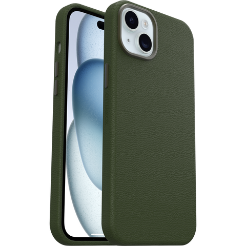 iPhone 15 Plus Case Symmetry Series Cactus Leather