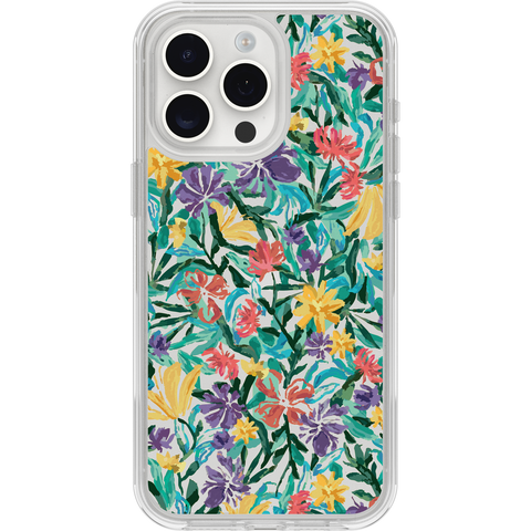 iPhone 15 Pro Max Case Symmetry Series Clear for MagSafe Confetti of Blossoms