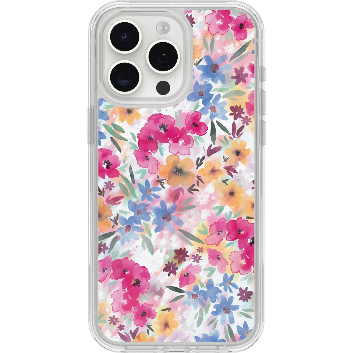 iPhone 15 Pro Max Case Symmetry Series Clear for MagSafe Confetti of Blossoms