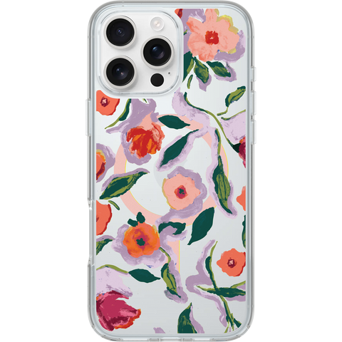 iPhone 16 Pro Max Case Symmetry Series Clear for MagSafe Confetti of Blossoms