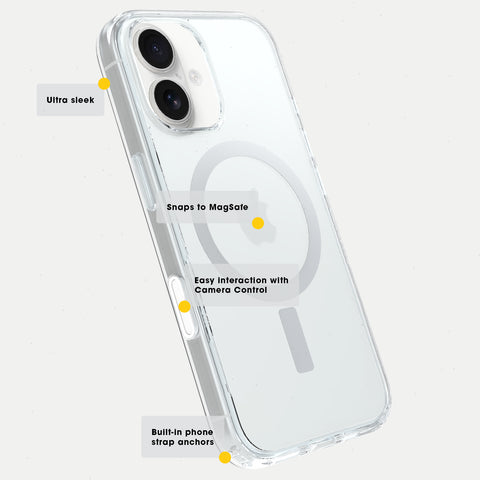 iPhone 16 Pro Max Case Symmetry Series Clear with Camera Control