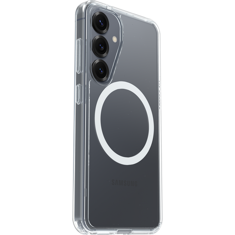 Galaxy S25 Case Symmetry Series Clear with Magnets