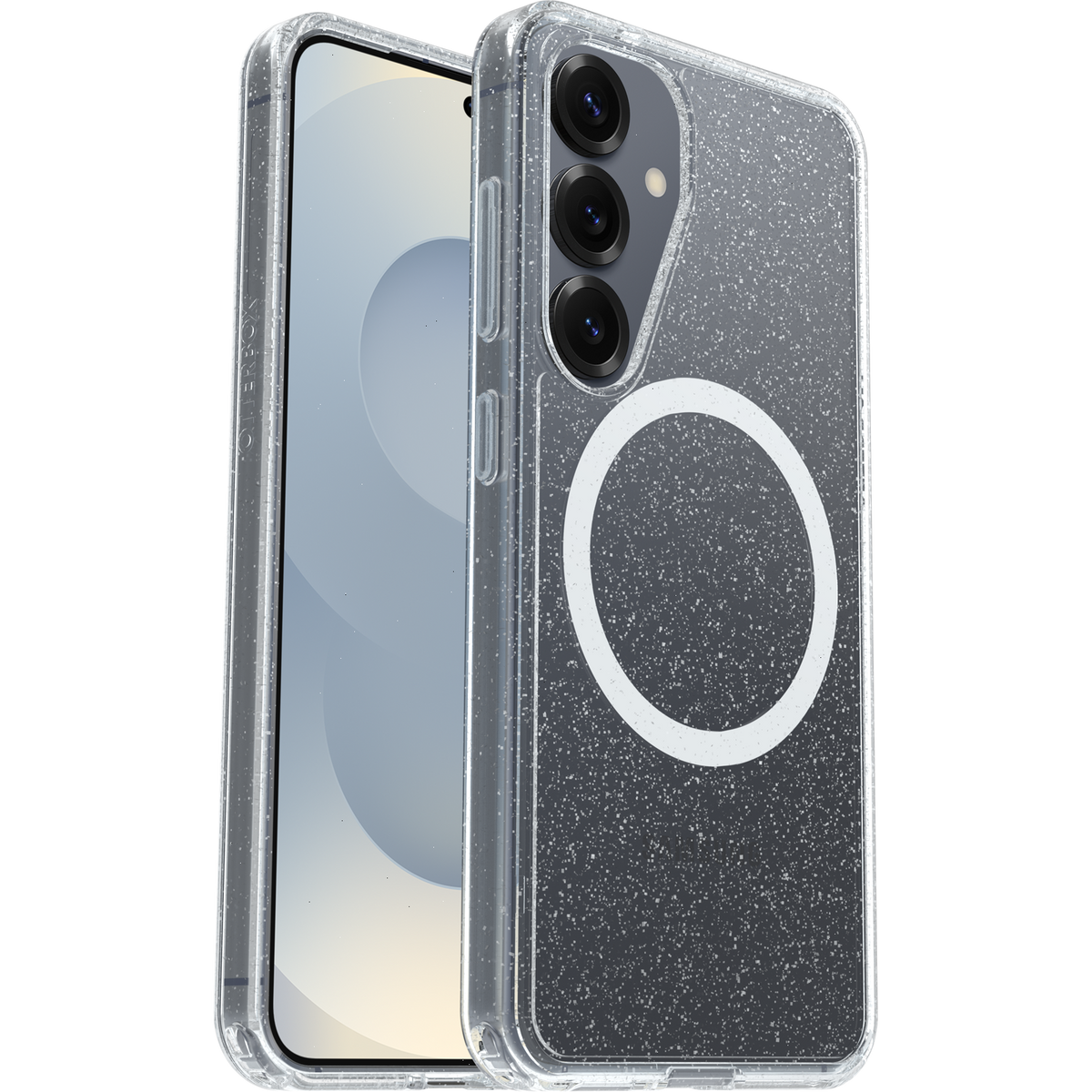 Galaxy S25 Case Symmetry Series Clear with Magnets