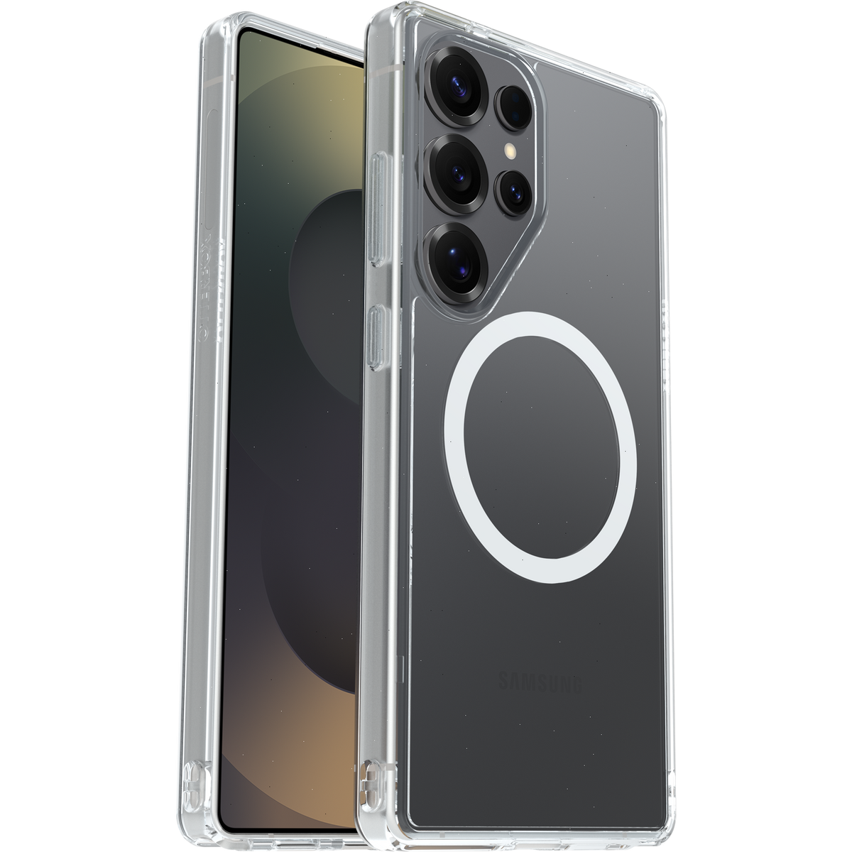 Galaxy S25 Ultra Case Symmetry Series Clear with Magnets